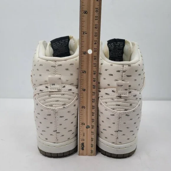 Nike Dunk Sky Hi Hidden Wedge Women's Cream Sneakers 543258-100 US Size 9 - Picture 7 of 9